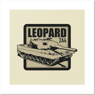 Leopard 2A4 Tank Posters and Art